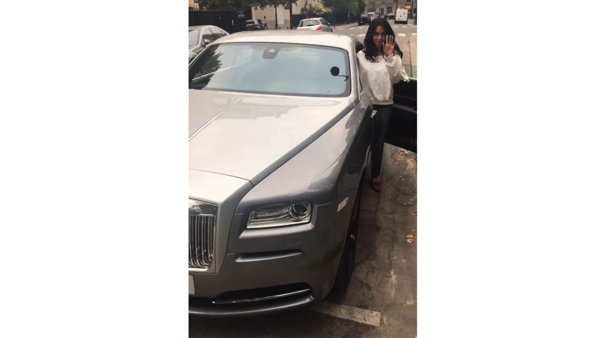 Mallika Sherawat WITH Rolls Royce